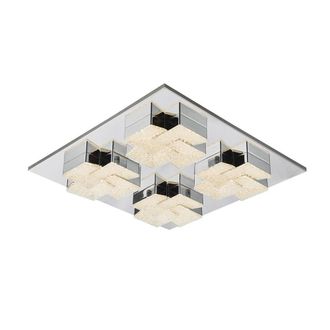 Netlighting Clarise Modern Shade Cluster Ceiling Light LED 3000K in Grey