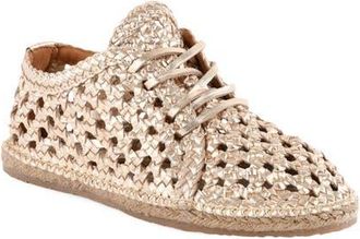 Seychelles Gemini Woven Espadrille in Gold at Nordstrom, Size 11
