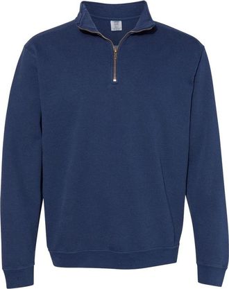 Comfort Colors Garment-Dyed Quarter Zip Sweatshirt