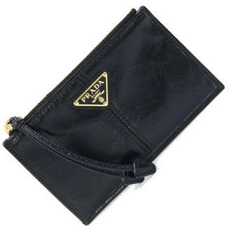 Prada Portafoglio vintage in pelle Pre-owned - - Pre-owned - Donna - Nero - ONE SIZE