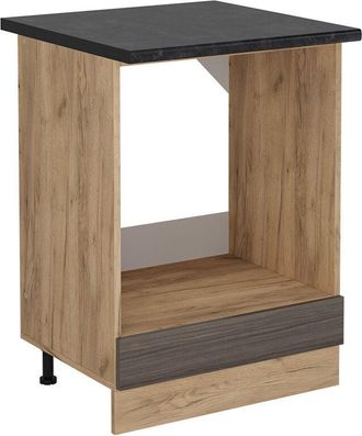 Vicco Armario Para Horno Empotrado R-line, Gris Noble, 60 Cm, Et Antracita