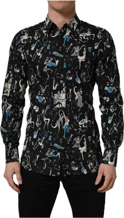 Dolce & Gabbana Hombre, Camisas, Negro, Talla: XS