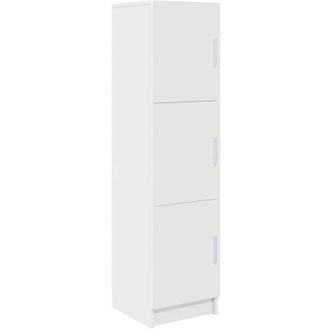 vidaXL Highboard White 31.5 x 32 x 124 cm Engineered wood Vidaxl