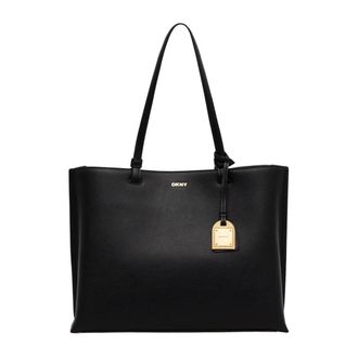 DKNY Dkny, Dames, Tassen, Zwart, Maat: ONE Size Leer