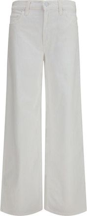 Mother Witte Katoenen Jeans