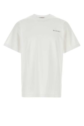 Gucci White Cotton Oversize T Shirt