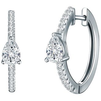 Tresor 1934 Womens Trilani Female Sterling Silver Earring - One Size