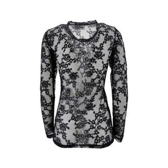 P.A.R.O.S.H. P.a.r.o.s.h., Tops, Dames, Zwart, L, Katoen, Nastrino T-Shirt