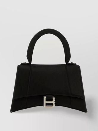 Balenciaga distinct silhouette compact satin handbag