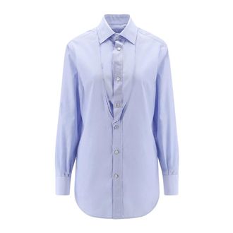 Maison Margiela Formal Shirts, male, Blue, Size: 2XL Maison Margiela Shirts White