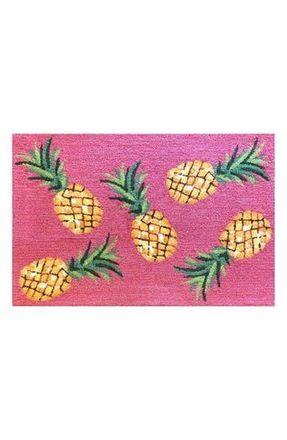 R16 Home Pineapple Toss Doormat in Coral Multi at Nordstrom Rack, Size 24X36