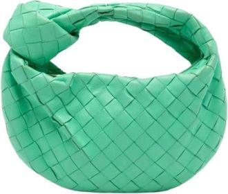 Bottega Veneta Pre-owned Jodie Mini Bag - Dames - Vintage Mini Tas - Groen - ONE Size - Leer - Vintage