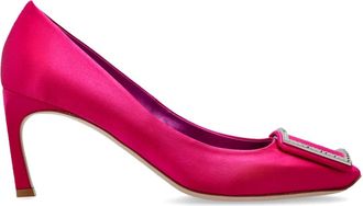 Roger Vivier Hakschoenen - Dames - Pumps - Roze - 36 EU - Leer - Schoenen