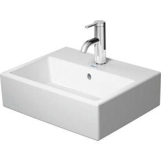 Duravit Duravit - Lavabo Vero Air 45x35cm, Con Rebosadero, Con Banco Para