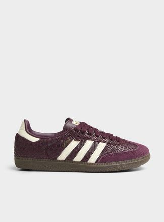 adidas Womens Merlot croc Samba OG sneakers Women
