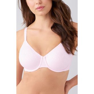 Wacoal Inside Job Underwire Bra in Cradle Pink at Nordstrom, Size 38Ddd