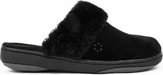 Tempur-Pedic Womens Kensley Scuff Slippers In Black