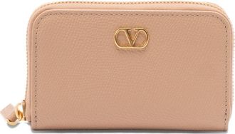 Valentino Garavani V-Logo Signature Mini-Lederbrieftasche