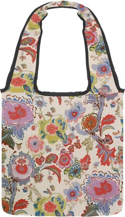 Generic 871129_2 Reversible Canvas Shoulder Tote - Double-Sided Print, 12oz Cotton, 27cm Drop, Fold-Flat Bag for Travel, Shopping, Street Outings