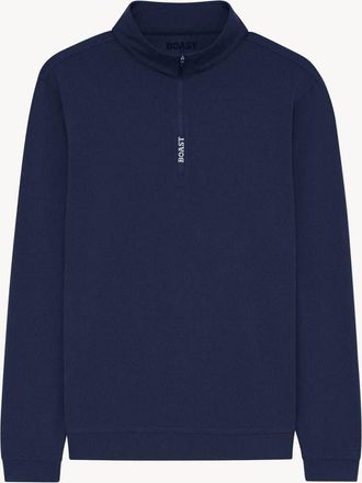 Boast Greenwich Quarter Zip 2.0 in Navy Heather at Nordstrom, Size Xx-Large
