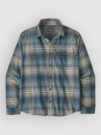 Patagonia LW Fjord Flannel Hemd blau