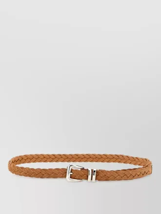 Brunello Cucinelli woven leather belt