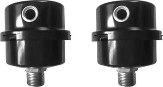 OEM Filtro De Carcasa Met&aacute;lica Anticaries De 2 Piezas Para Compresor