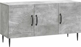 vidaXL Mueble De Tv Gris Hormig&oacute;n 99 X 34,5 X 50 Cm Vidaxl