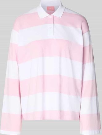 Jack & Jones Relaxed Fit Poloshirt aus reiner Baumwolle Modell VILMA in Hellrosa, Gr&ouml;&szlig;e XL