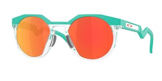 Oakley OO9242A HSTN Asian Fit Polarized 924216 Mens Sunglasses Green Size 52