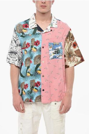 Gallery Dept. Patchwork Short-Sleeve Shirt size Xxl