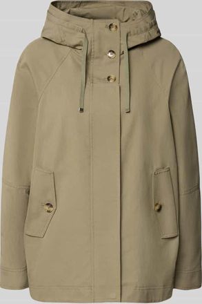 Fuchs Schmitt Jacke mit verdecktem Rei&szlig;verschluss in Schilf, Gr&ouml;&szlig;e 36