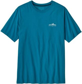 Patagonia Fitz Roy Foothills T-Shirt T-Shirt f&uuml;r Herren | blau