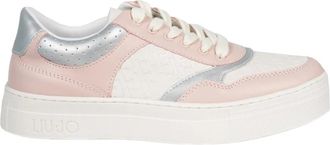 Liu Jo Elegante Vetersneakers - Dames - Sneakers - Roze - 37 EU - Leer - Schoenen