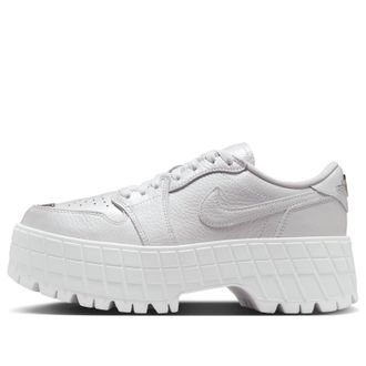 Nike Jordan (WMNS) Air Jordan 1 Brooklyn Low White Metallic Silver HF3184-100