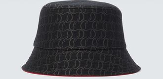 Christian Louboutin Bobino canvas bucket hat