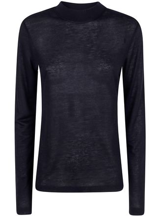 Filippa K Top Mock Neck Lyocell Cashmere