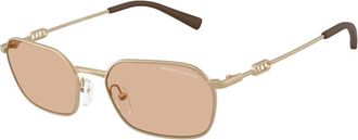 A|X Armani Exchange AX2056S 612173 Mens Sunglasses Gold Size 54