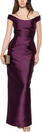 Solace London Mujer, Vestidos, P&uacute;rpura, Talla: S