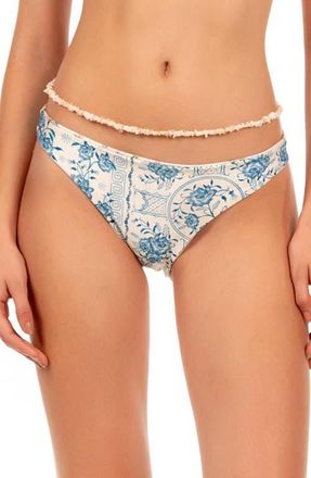 Agua Bendita Ilu Bleu Bikini Bottoms in Multicolor at Nordstrom, Size X-Large