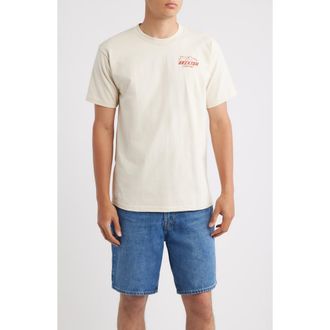 Brixton Bulldogger Graphic T-Shirt in Cream at Nordstrom, Size Xx-Large