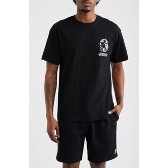 Billionaire Boys Club BB First Class Cotton Graphic T-Shirt in Black at Nordstrom, Size Xx-Large