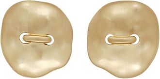 Cult Gaia Izara Xl Oval Clip Earrings