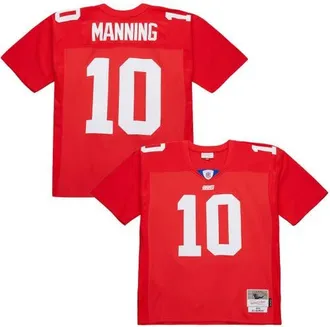 Mitchell & Ness Mens Mitchell & Ness Eli Manning Red New York Giants 2004 Legacy Replica Jersey at Nordstrom, Size 5X-Large