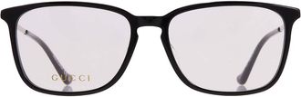 Gucci Demo Rectangular Mens Eyeglasses GG1609OA 002 56