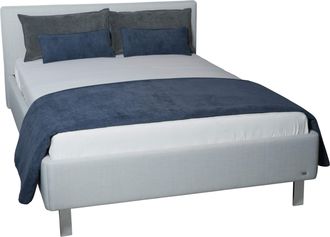 Schubiger M&ouml;bel Polsterbett Cerata Weiss Basic