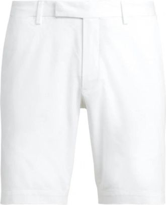 Polo Ralph Lauren Slim Fit Chino Shorts - Heren - Korte Broeken - Wit - W30 - Katoen - Korte Broeken