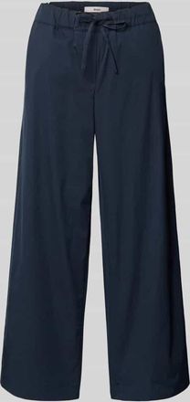 Brax Brax Regular Fit Culotte aus Baumwoll-Mix in Marine, Gr&ouml;&szlig;e 36
