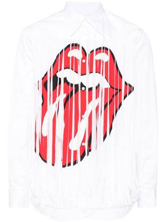 Dsquared2 graphic print shirt - White