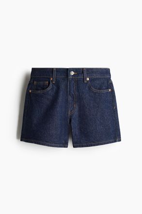 H&M Jeansshorts - Dunkles Denimblau